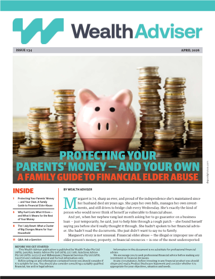 Wealth Adviser newsletter - Issue 134