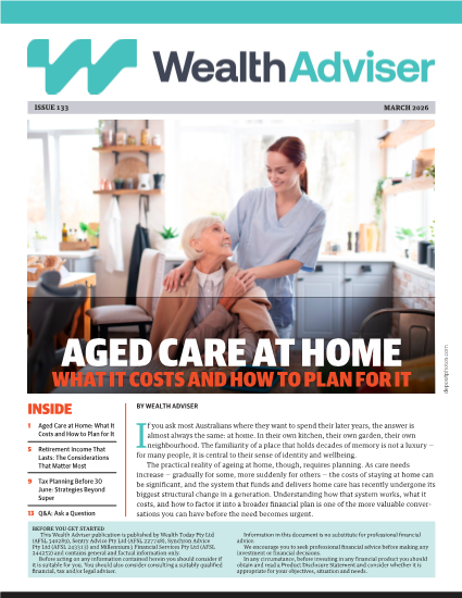 Wealth Adviser newsletter - Issue 133