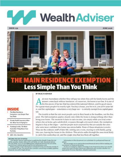 Wealth Adviser newsletter - Issue 139